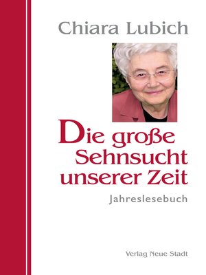 cover image of Die große Sehnsucht unserer Zeit